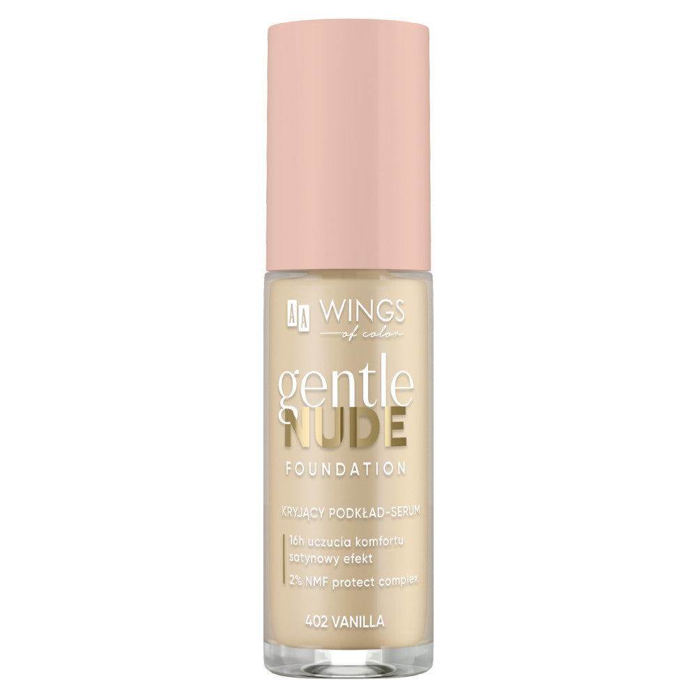 AA WINGS OF COLOR GENTLE NUDE FOUNDATION 30ML