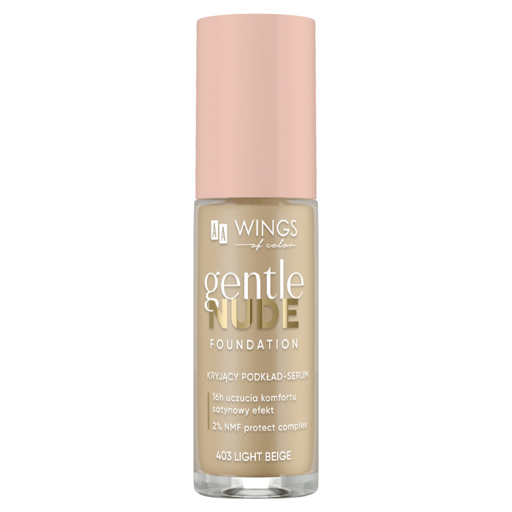 AA WINGS OF COLOR GENTLE NUDE FOUNDATION 30ML
