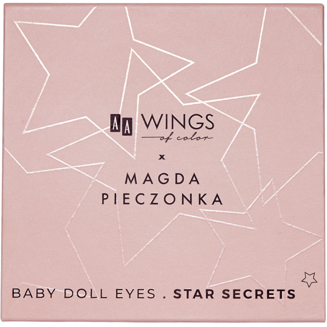 ΠΑΛΕΤΑ ΜΑΤΙΩΝ AA WINGS OF COLOR BABY DOLL EYES STAR SECRETS PALETA CIENI 4G