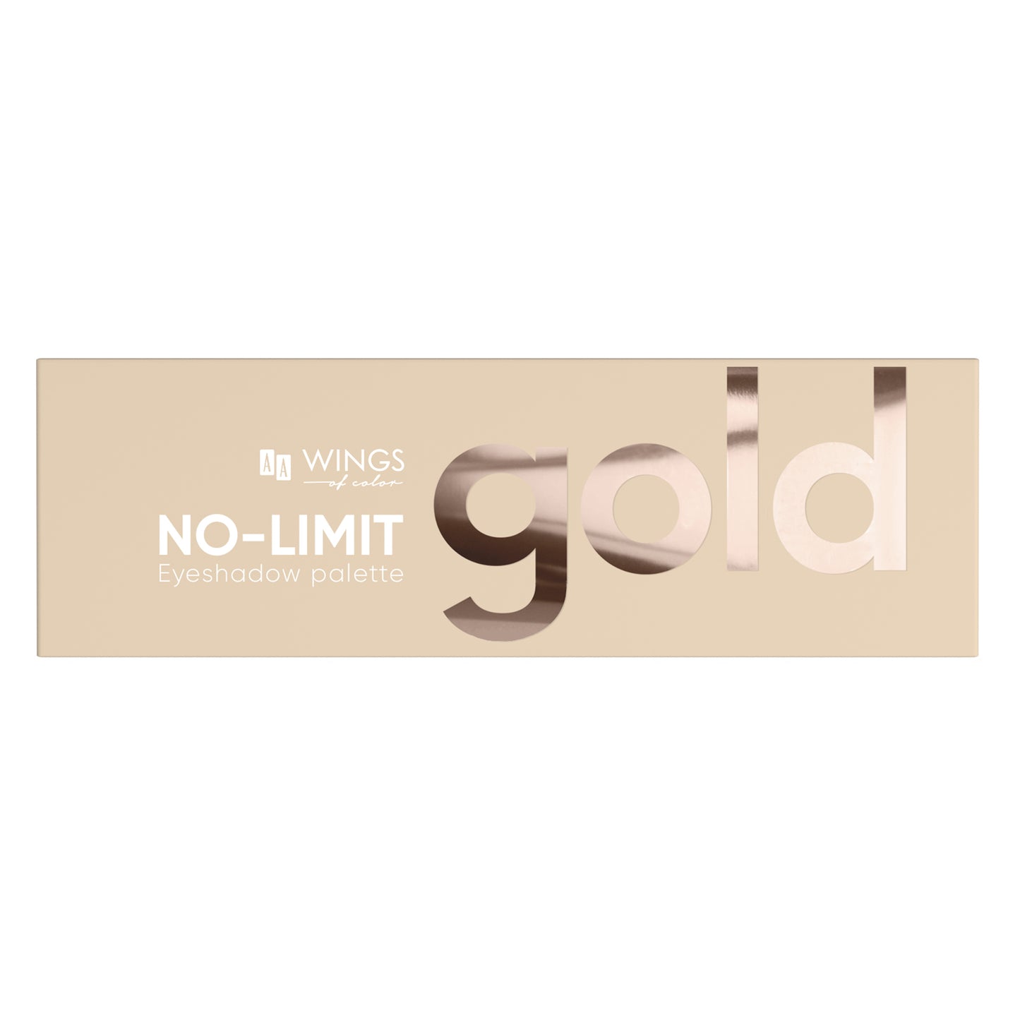 Παλέτα Σκιών Ματιών No Limit Gold AA Wings Of Color 4g
