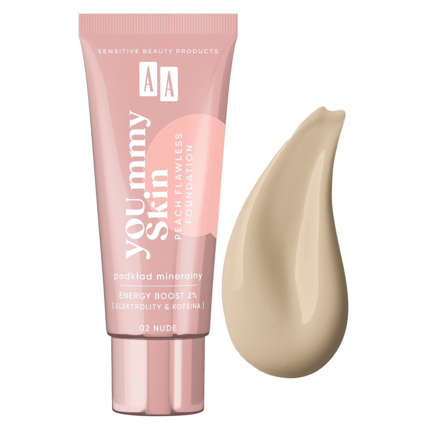Foundation Yoummy Skin 02 Nude AA 30ml