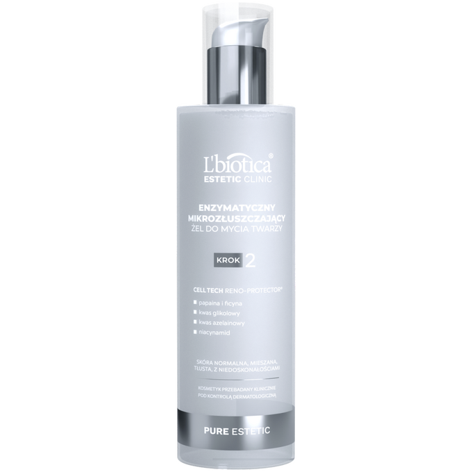 LB EC PURE ENZYMATIC AND MICROEXFOLIATING FACE WASH GEL 200 ML