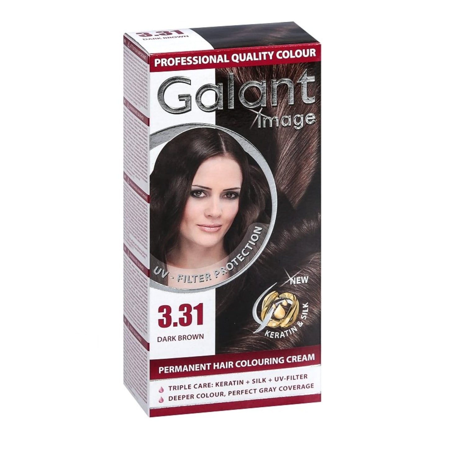 ΒΑΦΗ ΓΙΑ ΜΑΛΛΙΑ GALANT 3.31 DARK BROWN