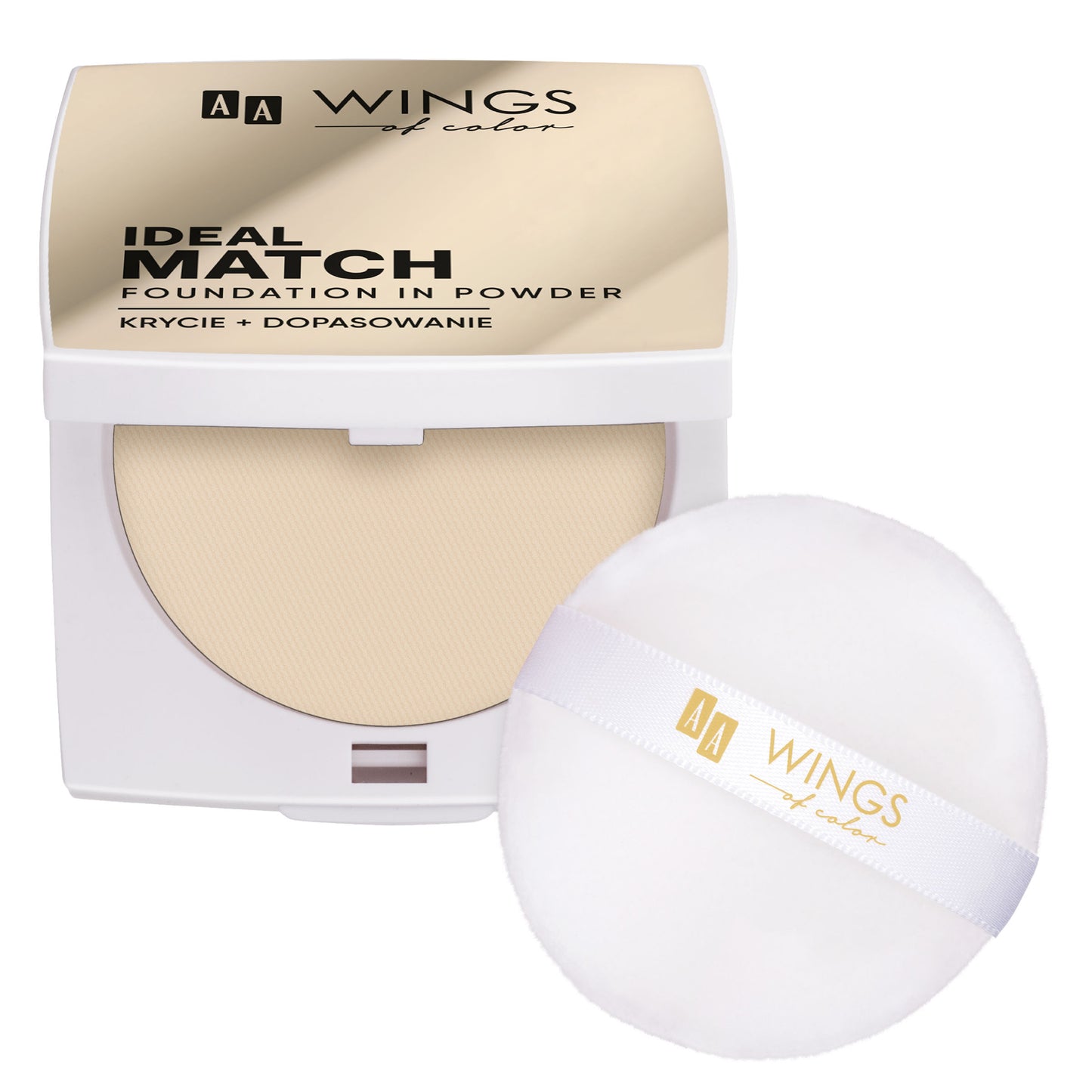 AA WINGS OF COLOR IDEAL MATCH FOUNDATION IN POWDER 8G