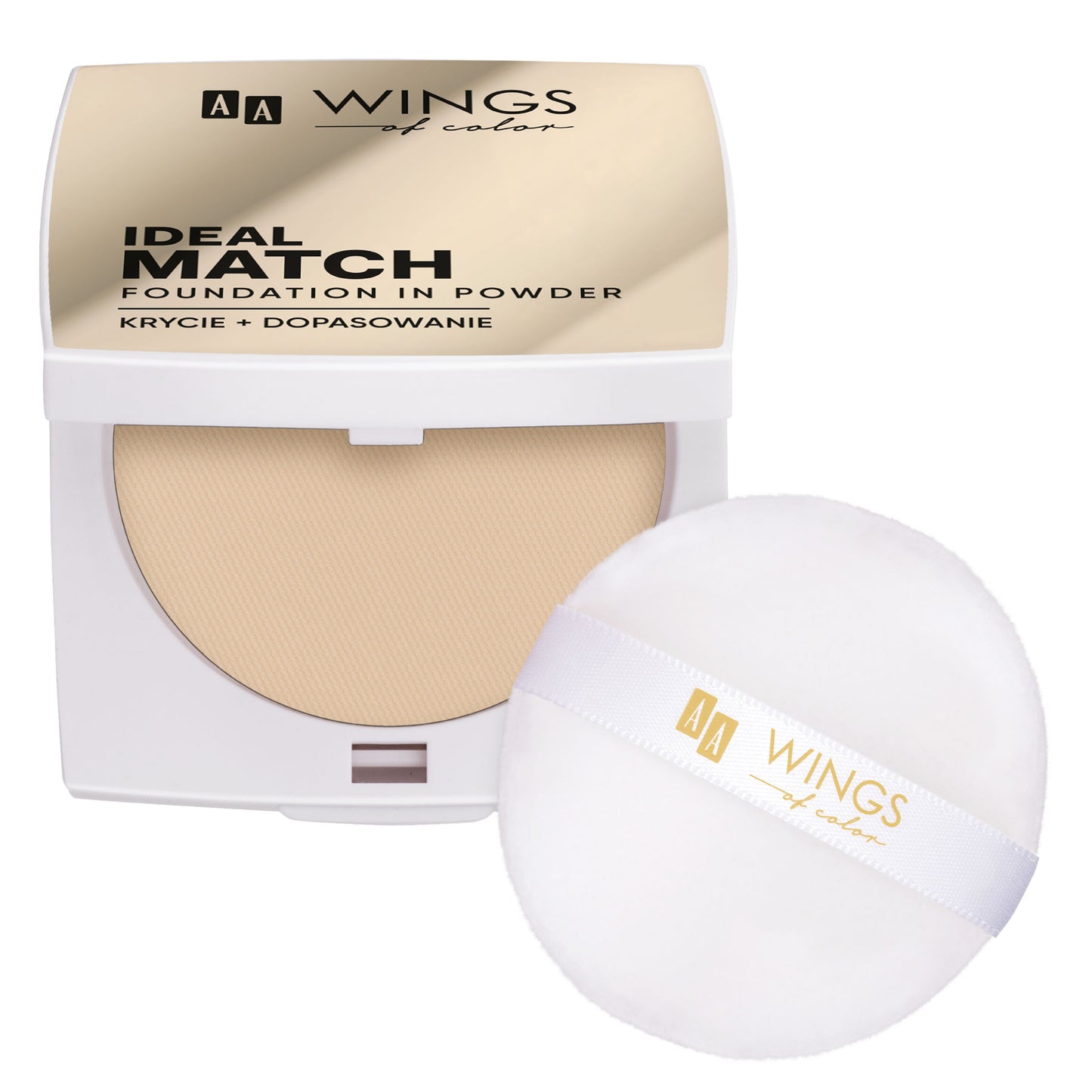 AA WINGS OF COLOR IDEAL MATCH FOUNDATION IN POWDER 8G