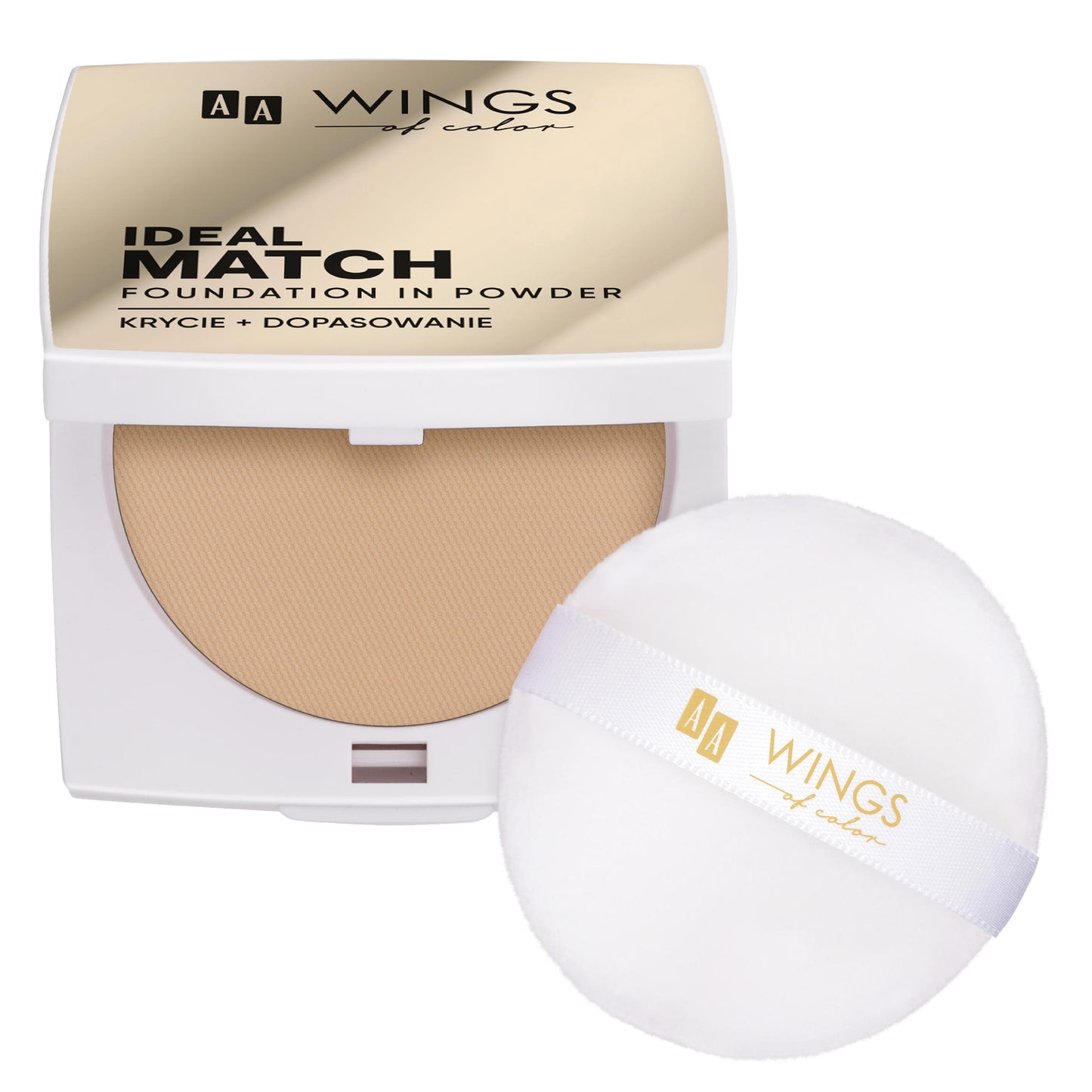 AA WINGS OF COLOR IDEAL MATCH FOUNDATION IN POWDER 8G