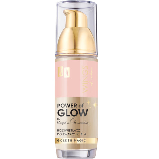 AA WINGS OF COLOR Power of Glow by Magda Pieczonka GOLDEN MAGIC 35 ml