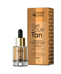 More4Care Get Your Tan! Self-tanning elixir for face and body 15 ml