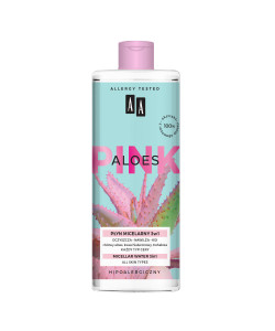 ΜΙΚΥΛΛΙΑΚΟ ΝΕΡΟ 3 ΣΕ 1 AA ALOES PINK MICELLAR WATER 3 IN 1 400 ML